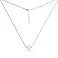 Серебряное колье с жемчугом (арт. 7507/2302жб) – изображение 2