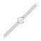 Серебряные часы с кварцевым механизмом (арт. 7526/340б) – изображение 1