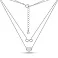 Серебряное многослойное колье (арт. 7507/2230) – изображение 2