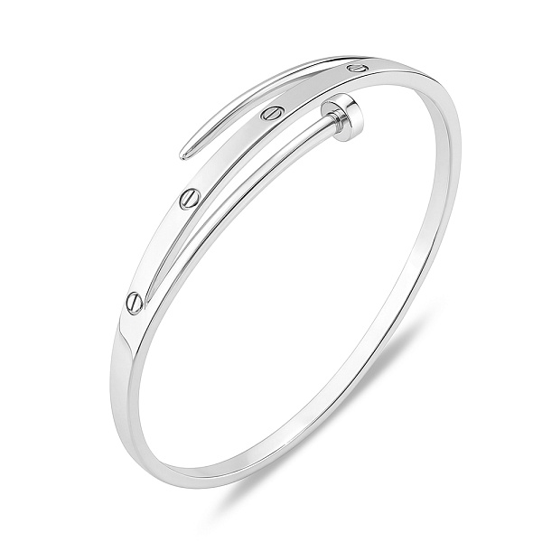 Серебряный браслет Гвоздь без камней (арт. 7509/2136835) – изображение 1