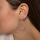 Серьги-кольца из красного золота (арт. 122031/45) – изображение 2