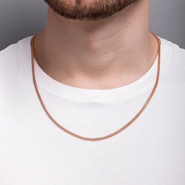 Золотая цепочка плетения Питон (арт. Ц305610) – изображение 4