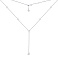 Серебряное колье с фианитами (арт. 7507/КЛ2Ф/824Ш-48) – изображение 2