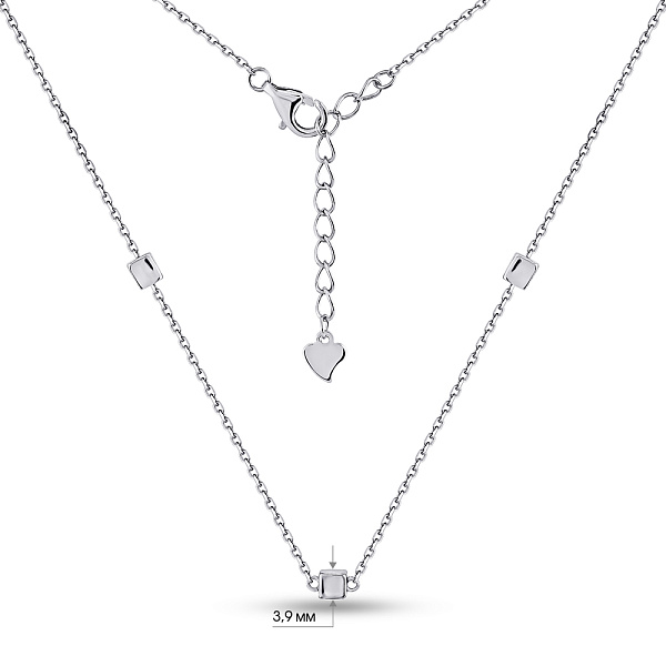 Серебряное колье (арт. 7507/2231) – изображение 3