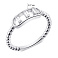 Кольцо из серебра с фианитами (арт. 7501/6016) – изображение 2