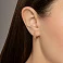 Серьги из красного золота (арт. 111265) – изображение 2