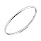 Серебряный жесткий браслет (арт. 7509/2742/3) – изображение 1