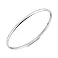Серебряный жесткий браслет (арт. 7509/2742/3) – изображение 1