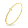 Браслет из серебра Trendy Style с фианитами и желтым родированием (арт. 7509/3719ж) – изображение 1