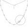 Серебряное массивное колье без камней (арт. 7507/2541) – изображение 1