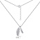 Серебряное колье "Перо" (арт. 7507/1572) – изображение 3