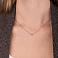 Золотое колье Сердечко (арт. 360157/2) – изображение 3