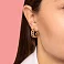 Серьги из желтого золота Francelli (арт. 1091599жф) – изображение 2