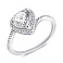 Серебряное кольцо с фианитами (арт. 7501/7056) – изображение 1