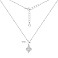Серебряное колье Клевер (арт. 7507/2374/9) – изображение 3