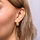 Золотые сережки Francelli (арт. 109760/15ж) – изображение 2