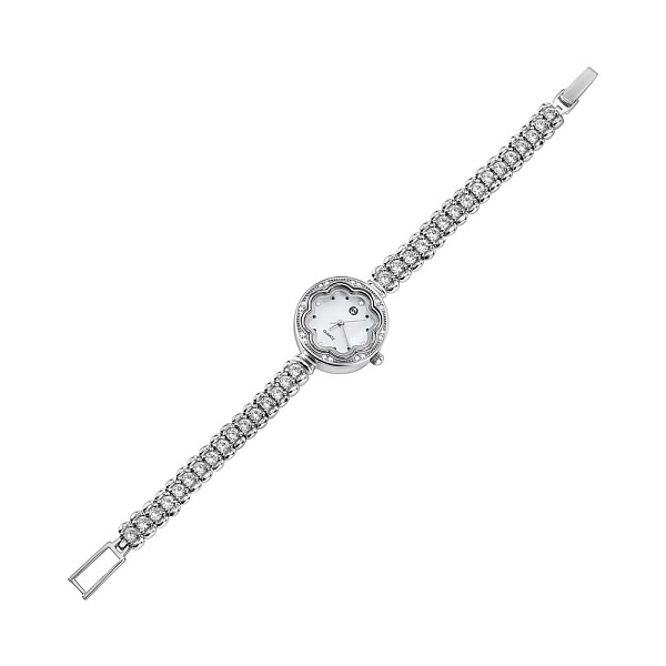 Серебряные часы с фианитами (арт. 7526/289) – изображение 1