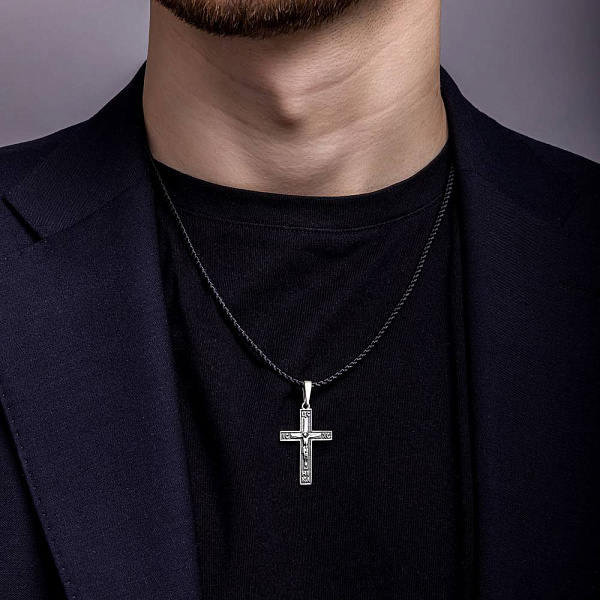 Серебряный крестик (арт. 7904/1047.10) – изображение 2