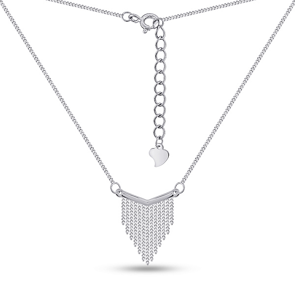 Серебряное колье (арт. 7507/2217) – изображение 2