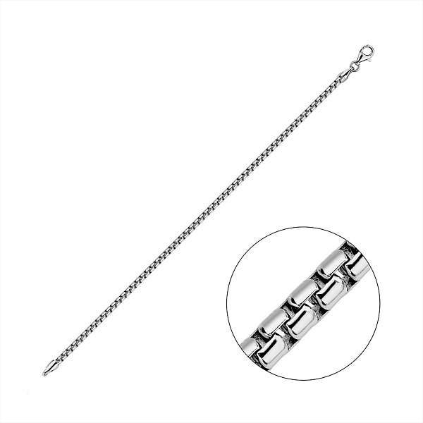 Серебряный браслет плетения Якорное (арт. 0316206с) – изображение 1