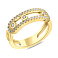 Серебряное кольцо с фианитами (арт. 7501/5974ж) – изображение 1