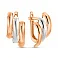 Серьги из красного золота (арт. 1101262) – изображение 1