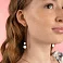 Золотые серьги "Монеты" с подвесками (арт. 108653) – изображение 2