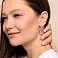 Серьги из красного золота (арт. 1091369) – изображение 3