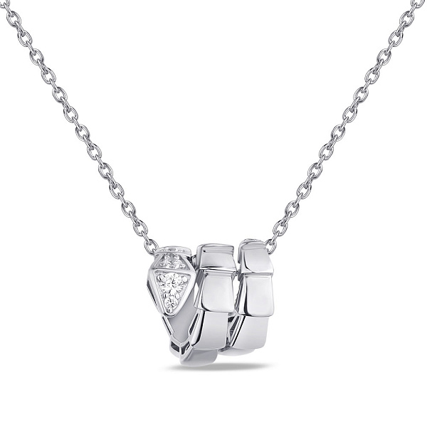 Колье из серебра с фианитами (арт. 7507/1760) – изображение 1