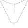 Серебряное колье с жемчугом (арт. 7507/2308жб) – изображение 2