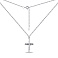 Серебряное колье без камней (арт. 7507/1932) – изображение 2
