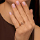 Кольцо из красного золота (арт. 154282) – изображение 2