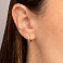Золотые сережки-кольца (арт. 110852ж) – изображение 2