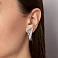 Серьги из белого золота Francelli (арт. 1091850б) – изображение 4