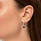 Серьги из золота с бриллиантами (арт. 2191448202ч) – изображение 3