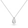 Серебряное колье Капля без камней (арт. 7507/2317) – изображение 1