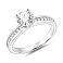 Серебряное кольцо с фианитами (арт. 7501/8837) – изображение 1