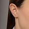 Золотые серьги (арт. 109952/10) – изображение 2