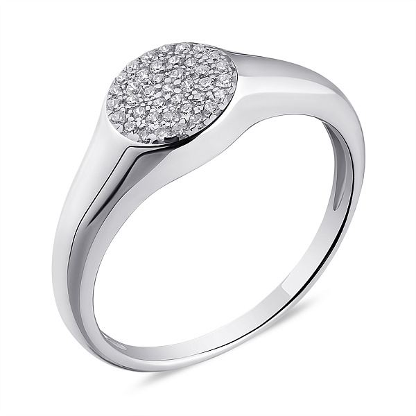 Кольцо серебряное с фианитами (арт. 7501/6706) – изображение 1