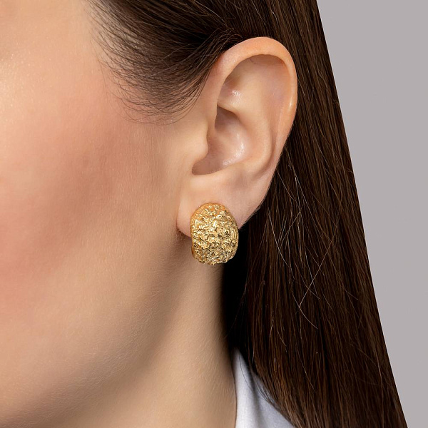 Серьги из желтого золота Francelli (арт. е1091757ж) – изображение 2