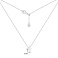 Серебряное колье Звезда без камней (арт. 7507/КЛ2/3007Ш-48) – изображение 3