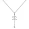 Колье из серебра с фианитами (арт. 7507/1904) – изображение 1