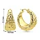 Серьги Francelli из желтого золота (арт. е1091765/30ж) – изображение 6