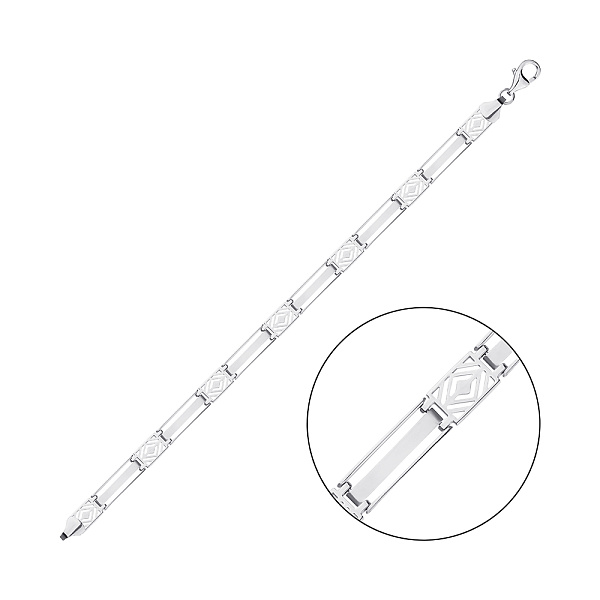 Серебряный браслет (арт. 7509/4169) – изображение 1