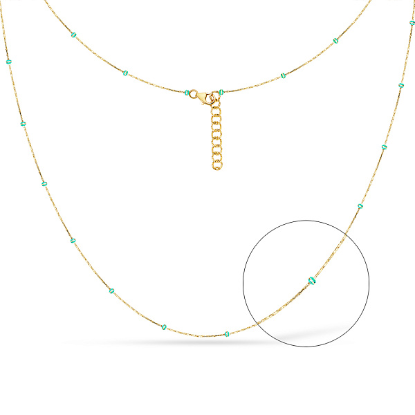 Золотое колье Francelli (арт. 351331жз) – изображение 1