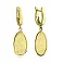 Серьги-подвески Diva из желтого золота (арт. 108133ж) – изображение 1