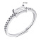Серебряное кольцо с фианитами (арт. 7501/6262) – изображение 2