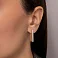 Серьги из красного золота с фианитами (арт. 1091915) – изображение 2