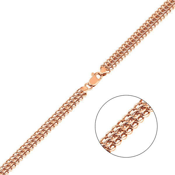 Золотая цепочка плетения Питон (арт. Ц3056100) – изображение 1