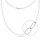 Серебряное колье с родированием Trendy Style (арт. 7507/1381)